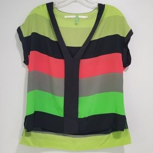 Twelfth Street By Cynthia Vincent Silk Blouse